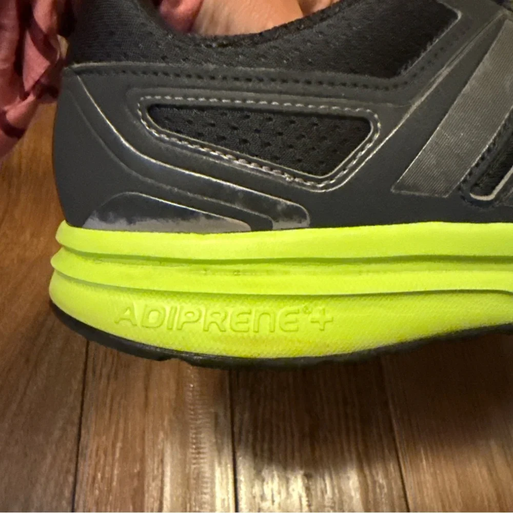 Adidas Men's Galactic Elite Running Shoe Grey/Solar Yellow 10.5‎